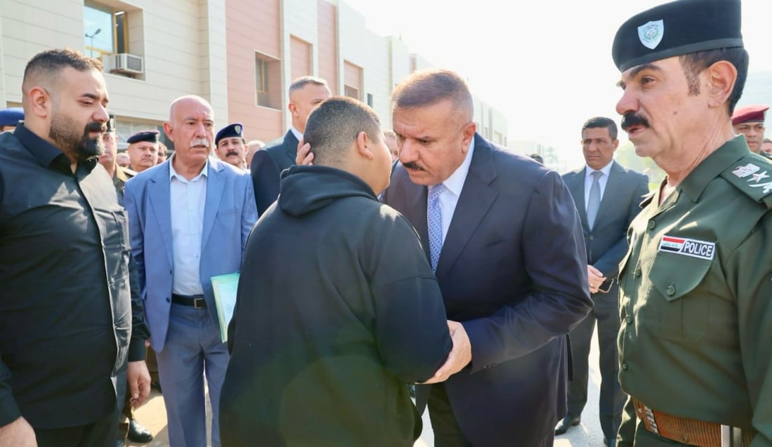 فيديو: التشييع الرسمي للواء علي عدنان بحضور الشمري وكبار ضباط الداخلية