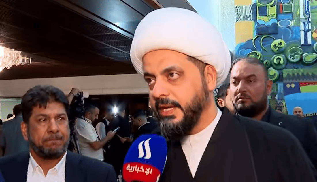 قيس الخزعلي متفائل: الأمور تبشر بالخير والمشاركة ستكون أكبر من سابقاتها