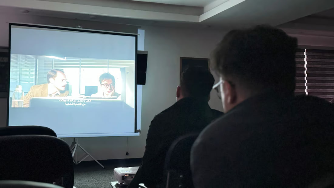 Najaf film club hosts “Dog Man” screening in bid to revive local cinema scene