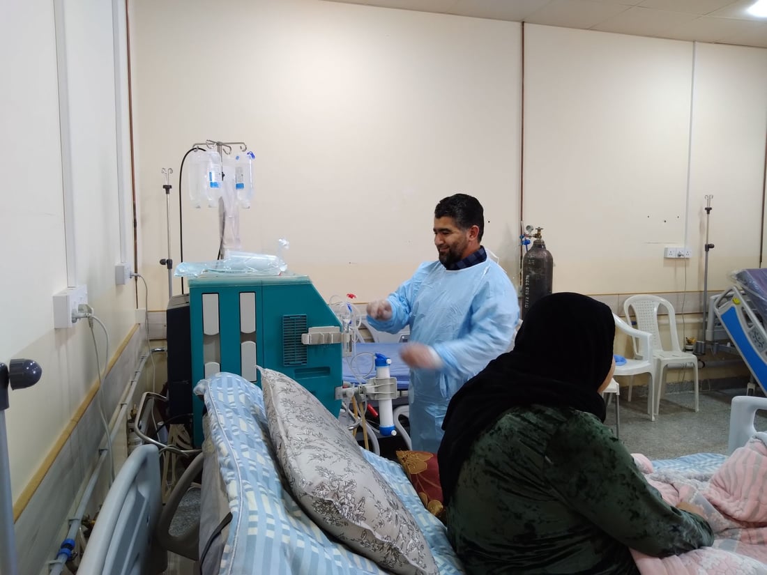 رۆژانە 12 نەخۆشی گورچیلە لە چەمچەماڵ چارەسەر وەردەگرن