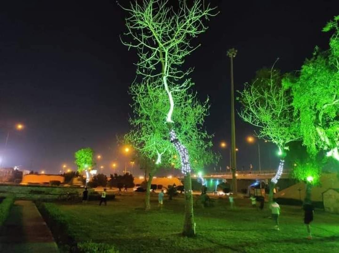 البياع: متنزه “بغداد” بحلة جديدة.. إنارة ليلية تحيي الحديقة حتى الصباح