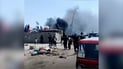 النيران تلتهم منزلاً بالحيانية والأهالي يستعينون بصهريج مياه 