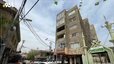 باڵەخانەیەکی ئەوقاف خەریکە بەسەر دانیشتووانەکەیدا دەڕووخێت 