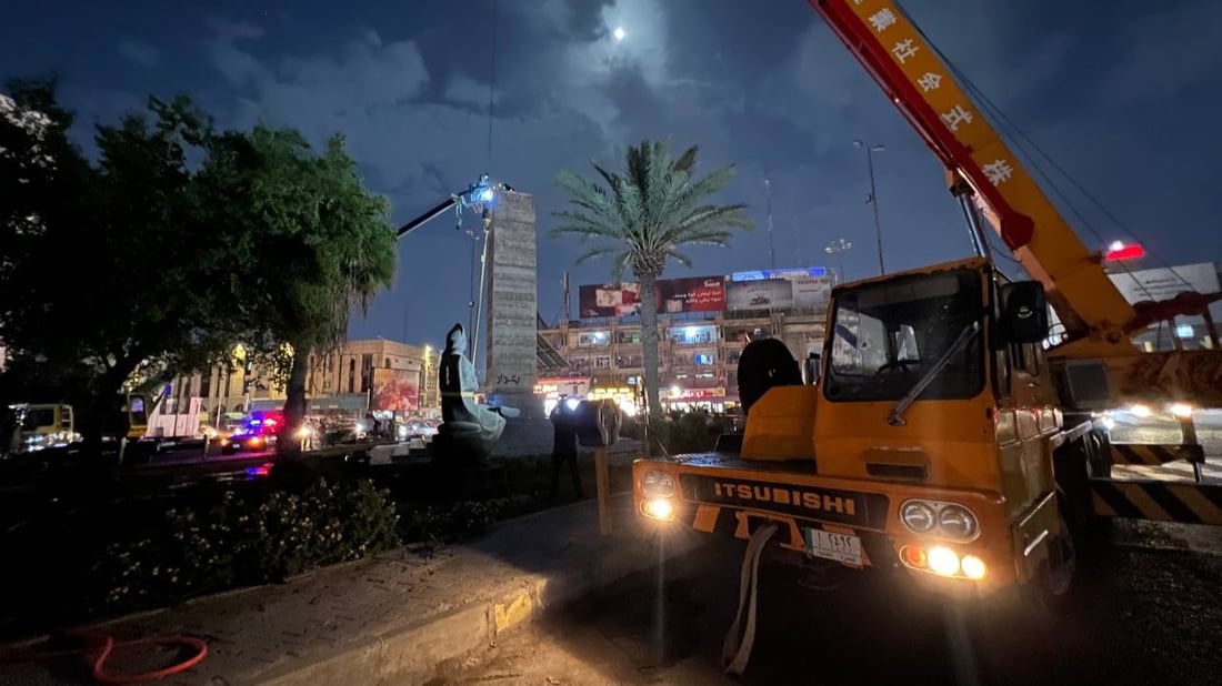 نصب “فتاة بغداد” في الأندلس مجدداً.. نقلها إلى العلاوي “كان قراراً فردياً”