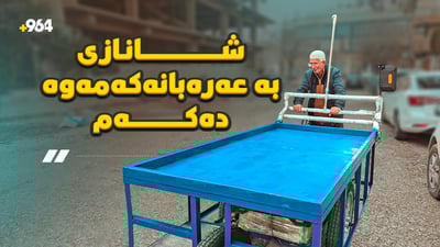 19 ساڵە عەرەبانە رادەکێشێت