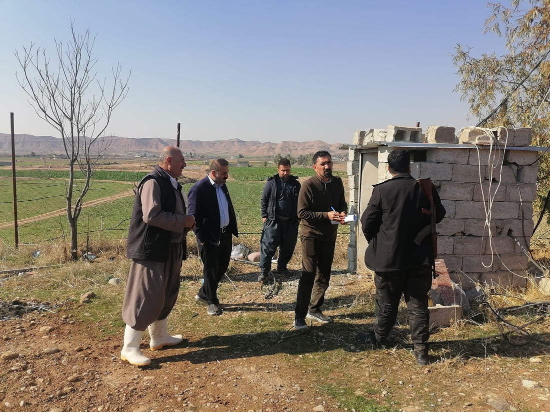 چه‌ند هاوبەشێكی کارەبای کشتوکاڵی له‌ سێگردكان سزا ده‌درێن