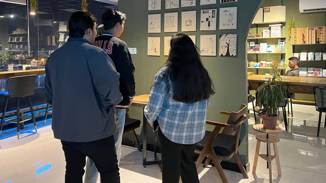 صور: إطلالة ساحرة على البصرة من الأعلى.. فكرة مقهى من لوحة بيكاسو “جرنيكا”