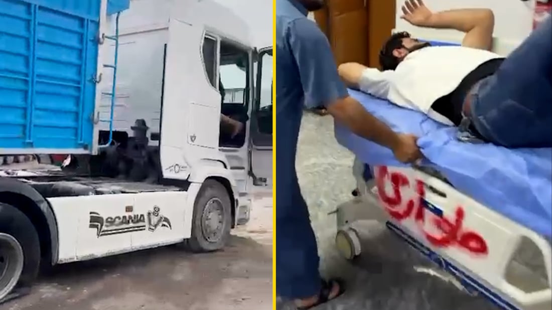 Airstrike on Iranian side of Shalamcheh border crossing wounds five truck drivers