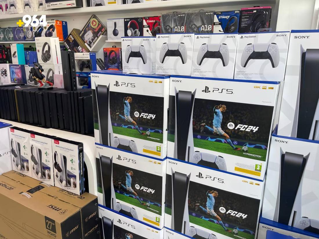 Sharp drop in gaming console prices in Duhok