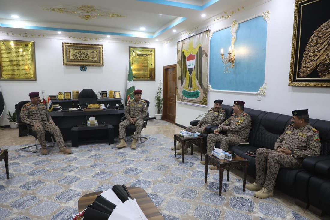 يار الله يصل إلى ديالى برفقة قيادات عسكرية واستخبارية (صور)