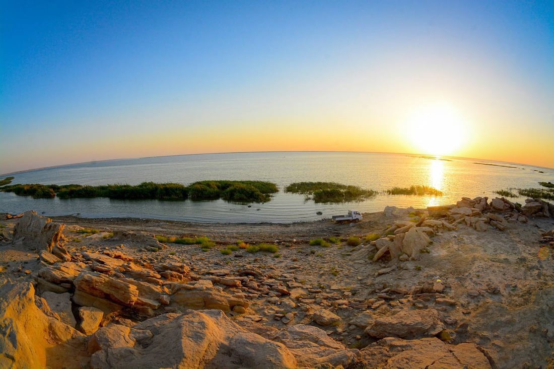 يا أهل كربلاء.. لا تسبحوا في الرزازة ولا تأكلوا أسماكها (صور)