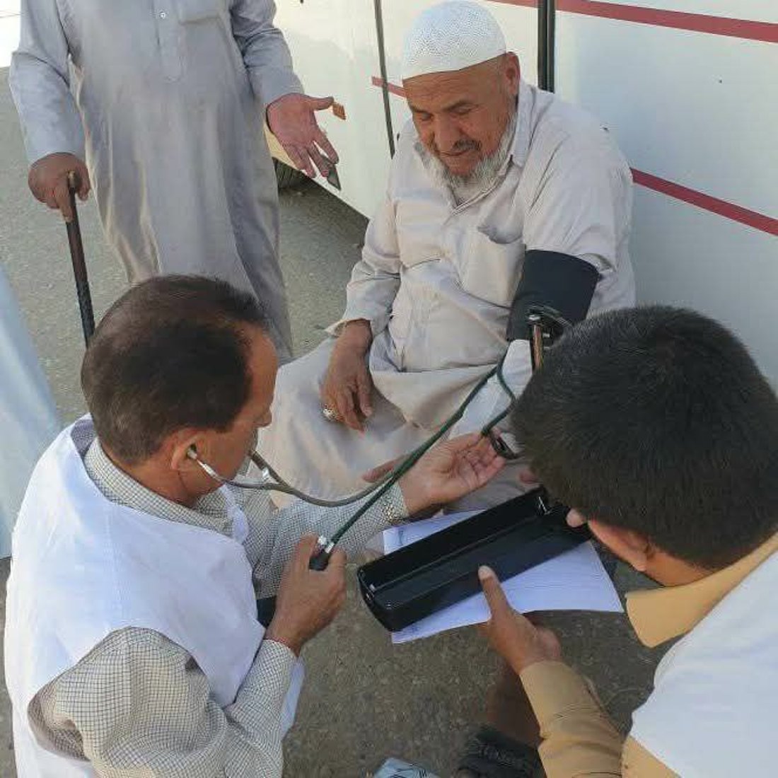 لیژنەکانی تەندروستی خورماتوو هەڵمەتێکی پشکنینی گەڕۆکیان دەستیپێکرد