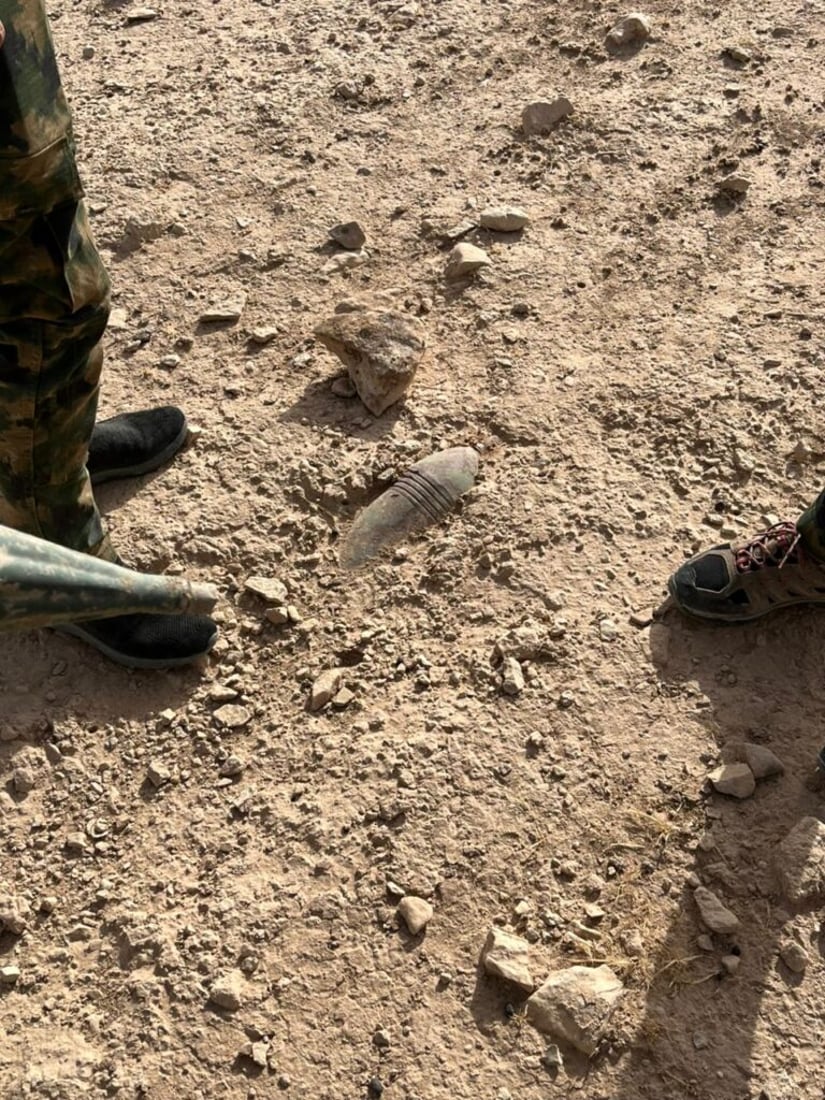 صور: الحشد يدمر مضافات وأسلاك عبور لـ”داعش” في جبال مكحول