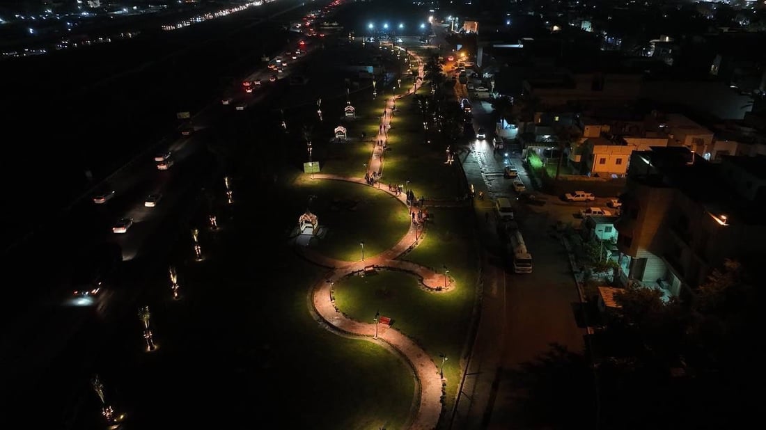 صور من بغداد.. 3 حدائق جديدة بمساحة 16 دونماً في الرصافة