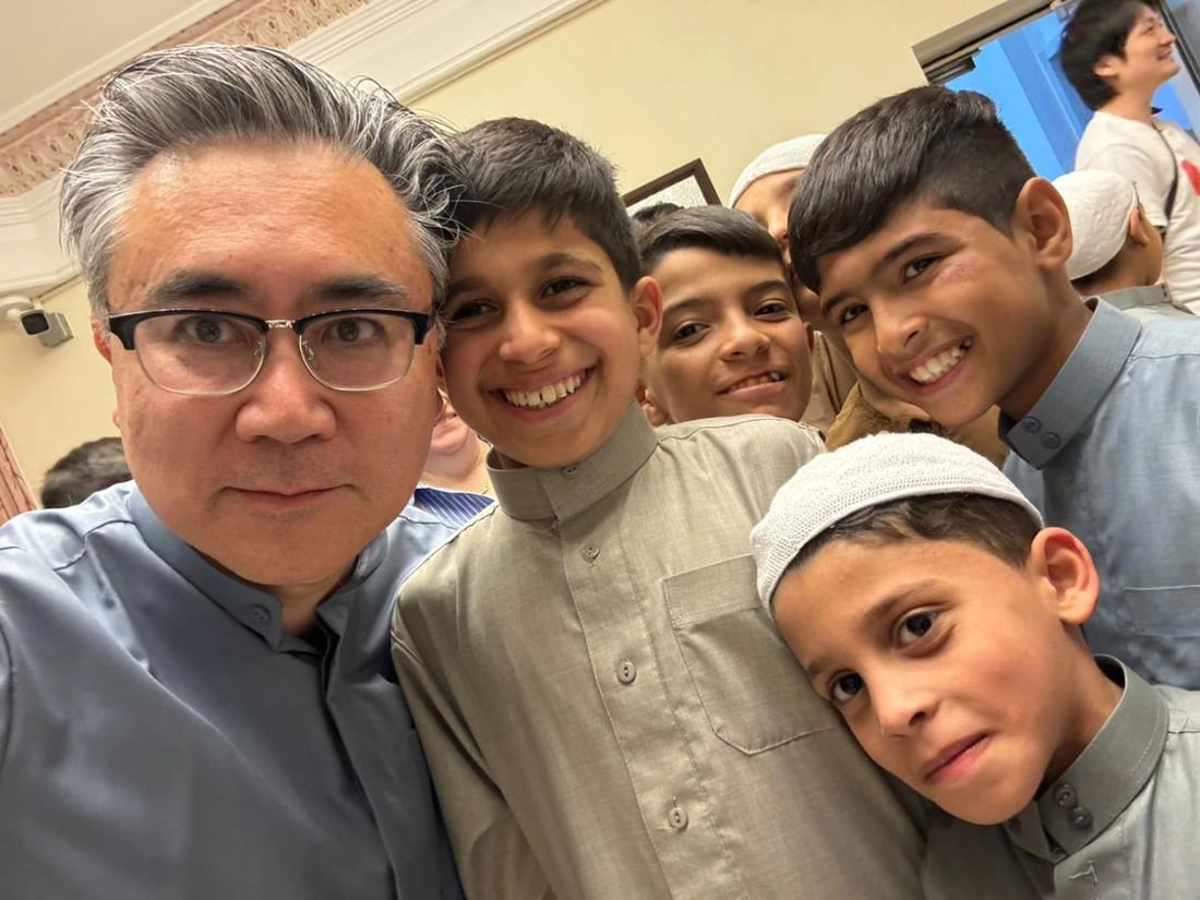 Japanese embassy in Baghdad hosts iftar for Iraqi children