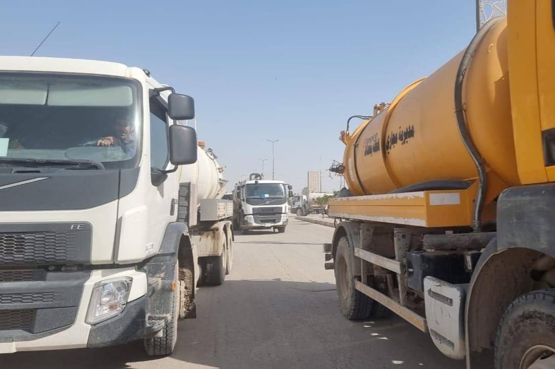 بغداد ترسل 22 آلية إلى الديوانية للسيطرة على أزمة مياه الأمطار