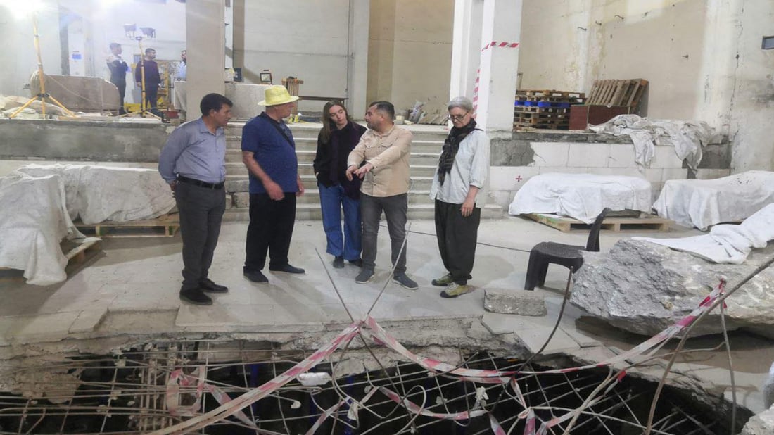 هارڤارد هاتووە پەیکەرە تێکشاوەکانی دەستی داعش چاکبکاتەوە