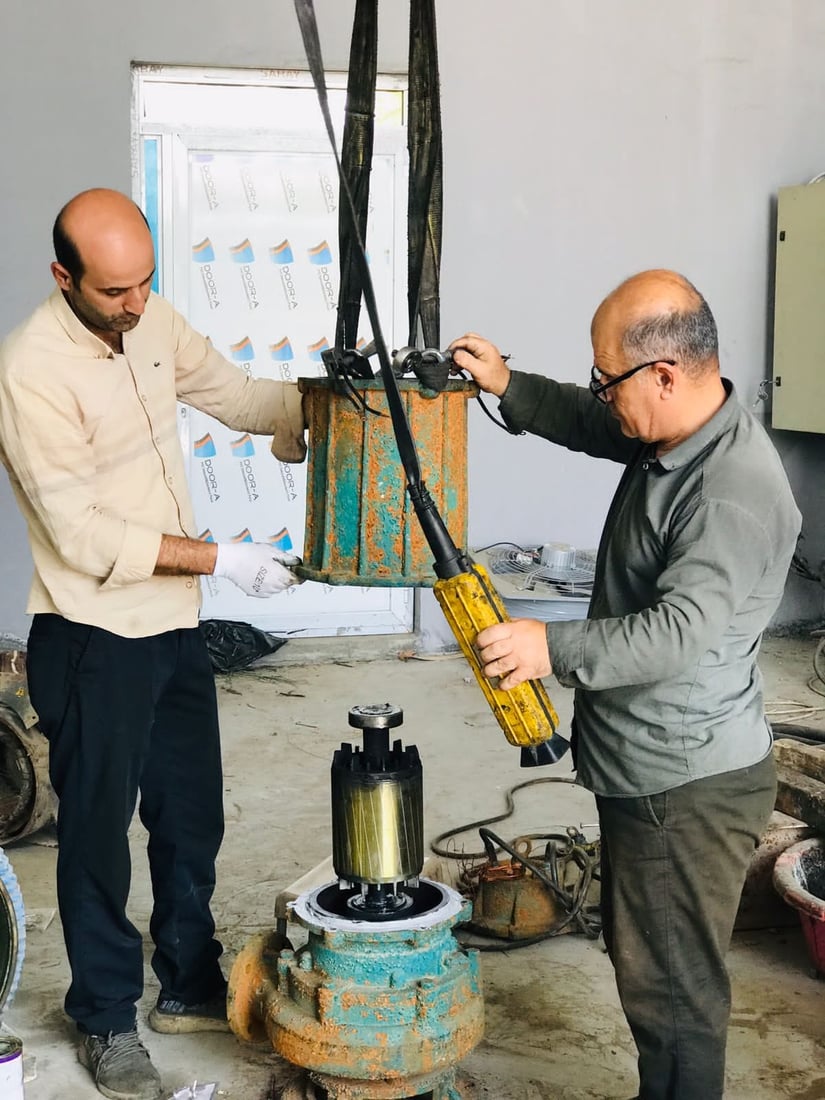 ماتۆڕەکەی ئاوی کۆیە لەف کرایەوە