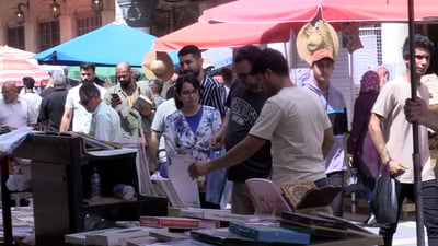 قراء العراق يبحثون عن “الإنسان المهدور والمقهور” وروايات شهد الراوي (فيديو)