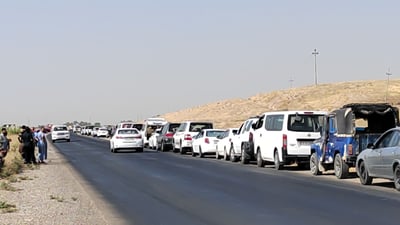 سەرەى بەنزینى 500 دینارى 20 خولەک لە کەلارەوە دوورە