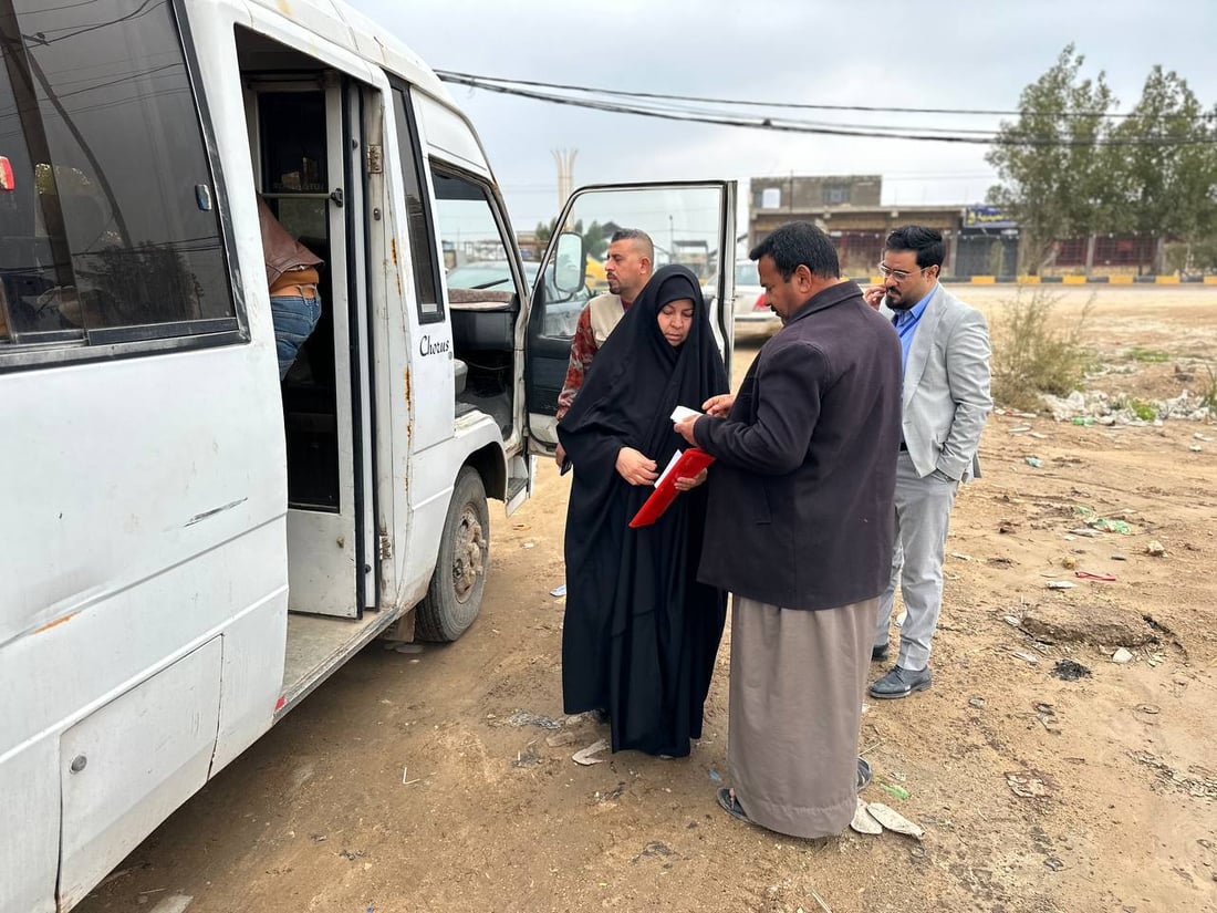 صور: الديوانية تبحث عن الأرامل والمطلقات لشمولهن برواتب الحماية الاجتماعية