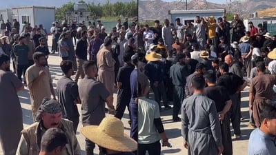 لە پێنجوێن ئەو شۆفێرانەی بەرهەمی کشتوکاڵی دەبەنە شارەکانی خوارووی عێراق گردبوونەوە