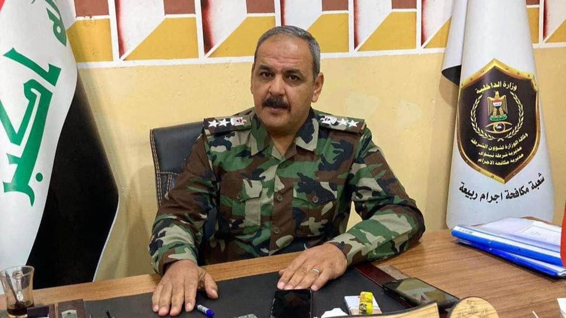العقيد أحمد حلو مديراً لشرطة ربيعة خلفاً للعماش