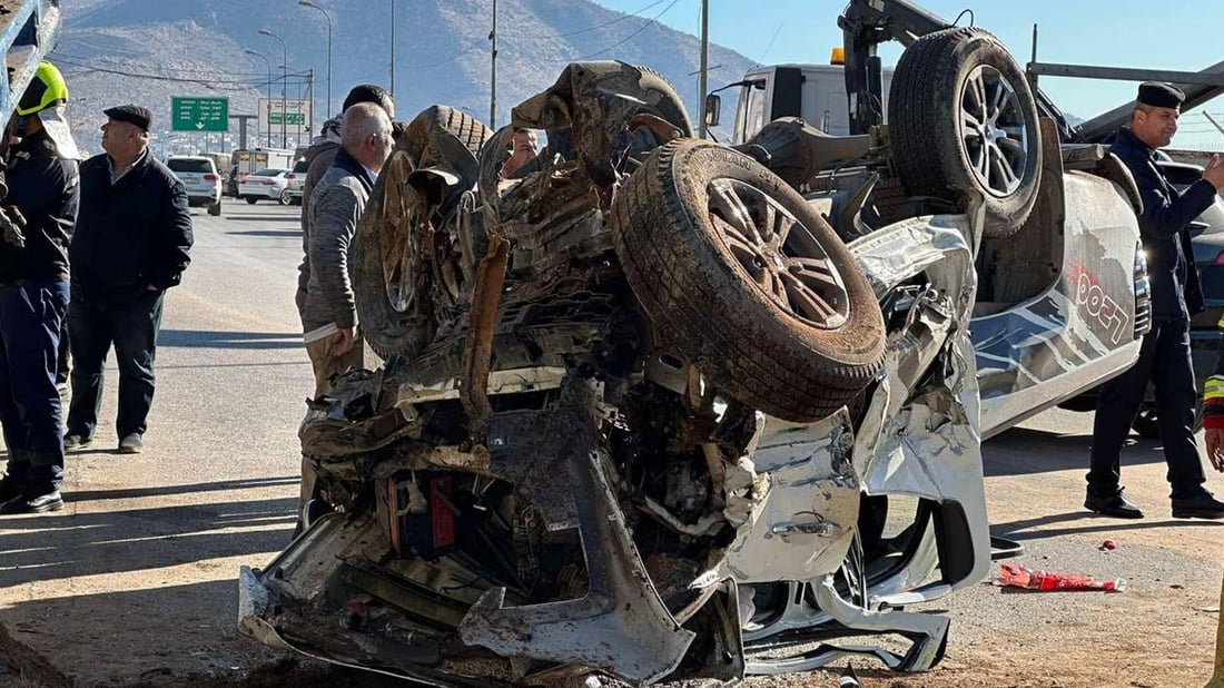 بارهەڵگرێک خۆی کێشا بە سێ ئۆتۆمبێلدا و شۆفێر تەکسییەک گیانی لەدەستدا