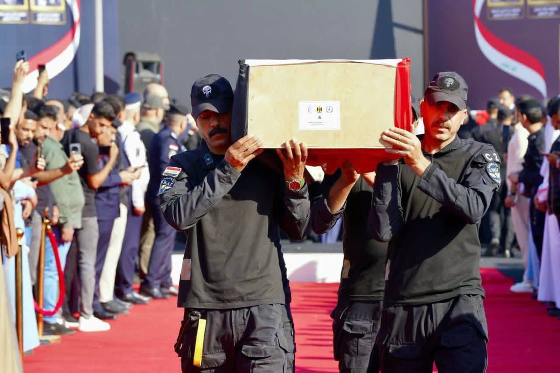نينوى تشيع رفاة 47 من ضحايا داعش.. أعدمهم التنظيم عند دخوله الموصل
