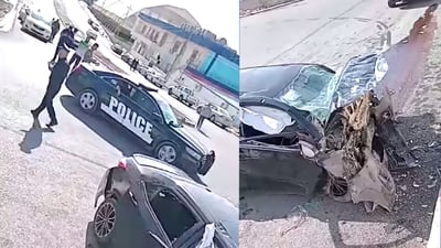 ئۆتۆمبێلی دراوسێکەیانی برد و خۆی کێشا بە دیوارێکدا؛ گیانی لەدەست دا