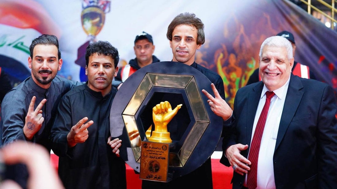 البصرة تهزم النجف بالمحيبس.. جاسم الأسود يتوج أبو تياكو بطلاً للعام الثاني