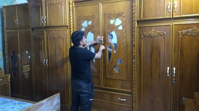 صور: 70 غرفة نوم مجّانية للمقبلين على الزواج من شباب ميسان