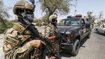 مطلوب خطير يطلق صاروخاً على شرطة الناصرية أثناء محاولة اعتقاله