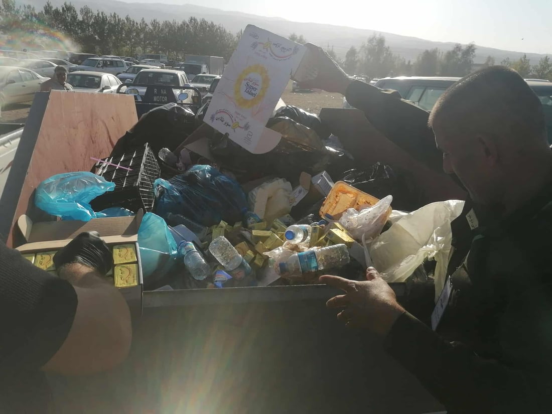 لە فێستیڤاڵی هەناردا زیاتر لە 600 کیلۆگرام خۆراکی نەشیاو دەستی بەسەردا گیرا