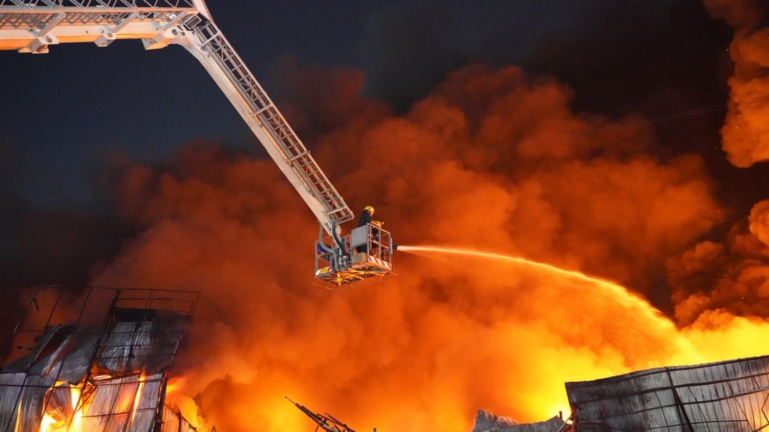 ئاگرەکەى بەغدا کۆنتڕۆڵکرا