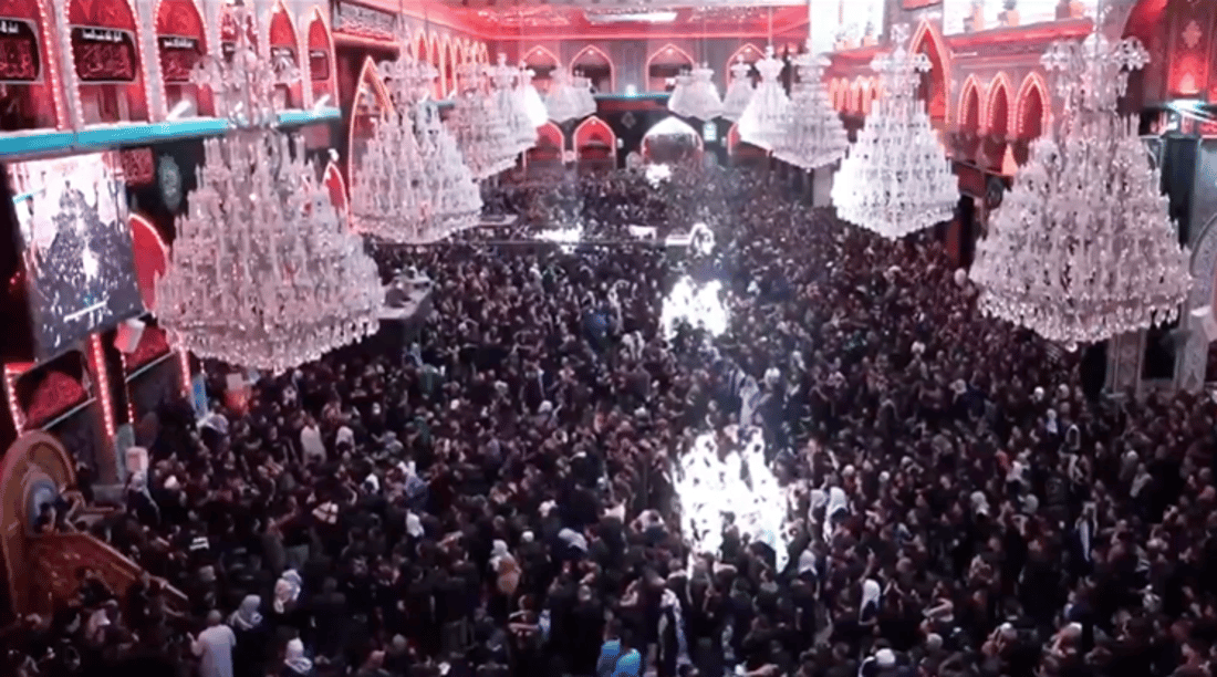 صور من أروقة العتبة الحسينية حيث يحيي الملايين ذكرى عاشوراء