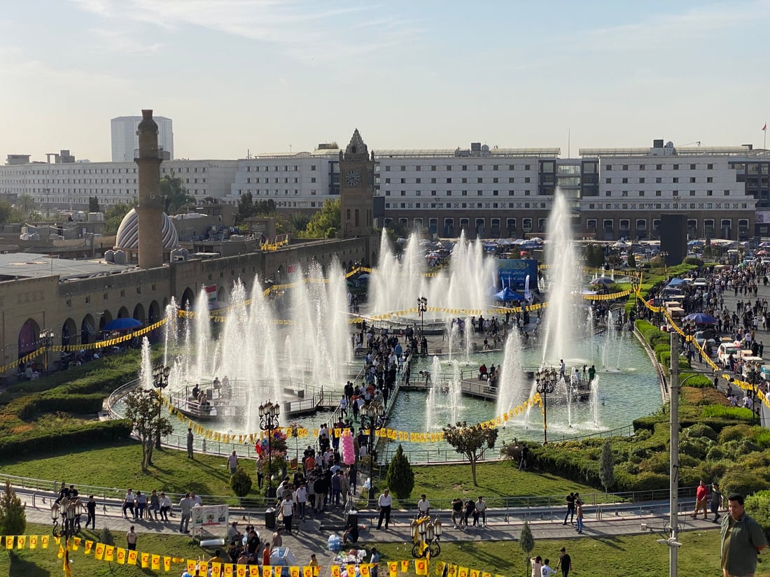 بە وێنە؛ یادی مەولودی پێغەمبەر لە هەولێر بەڕێوەدەچێت