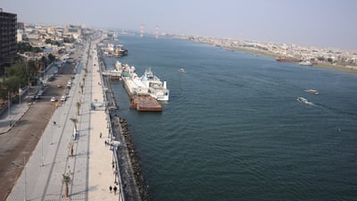 موج معتدل وغيوم متفرقة على شواطئ بحر العراق في البصرة غداً الأربعاء