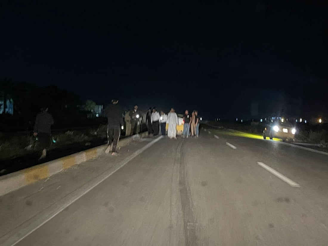 سائق “الامبالا” اجتاز بالخطأ.. أربعة مصابين بحادث سير في طريق بعقوبة الخالص