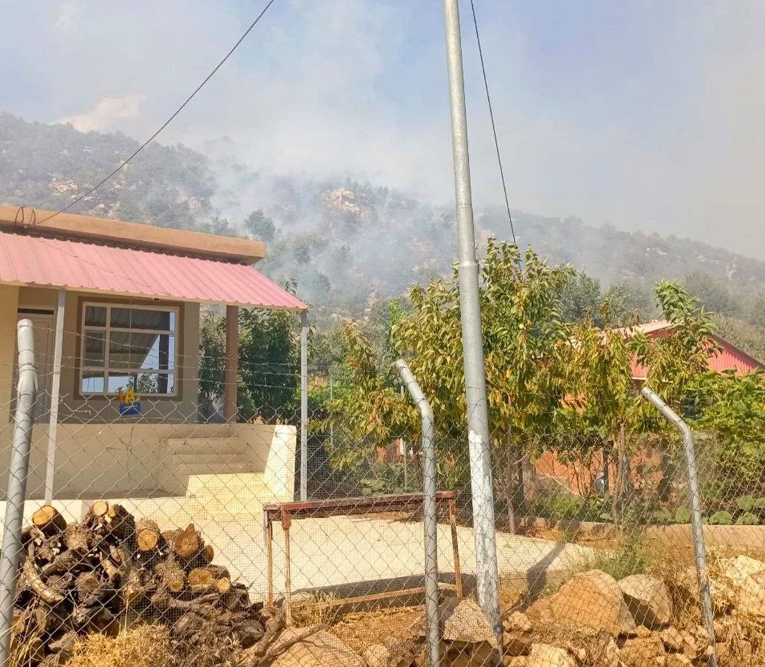 له‌ دەڤەری بەرواری باڵا 19 خێزان له‌ناو گوندێك گیریان خواردووه‌