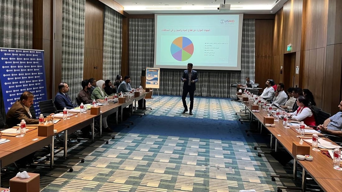 مجاري البصرة تتهم المواطنين بتلويث شط العرب خلال ورشة أميركية (صور)