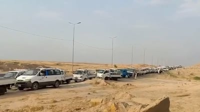 أزمة الكاز تصل ديالى.. طوابير كيات الحمل تحاصر المحطات والأسعار مضاعفة