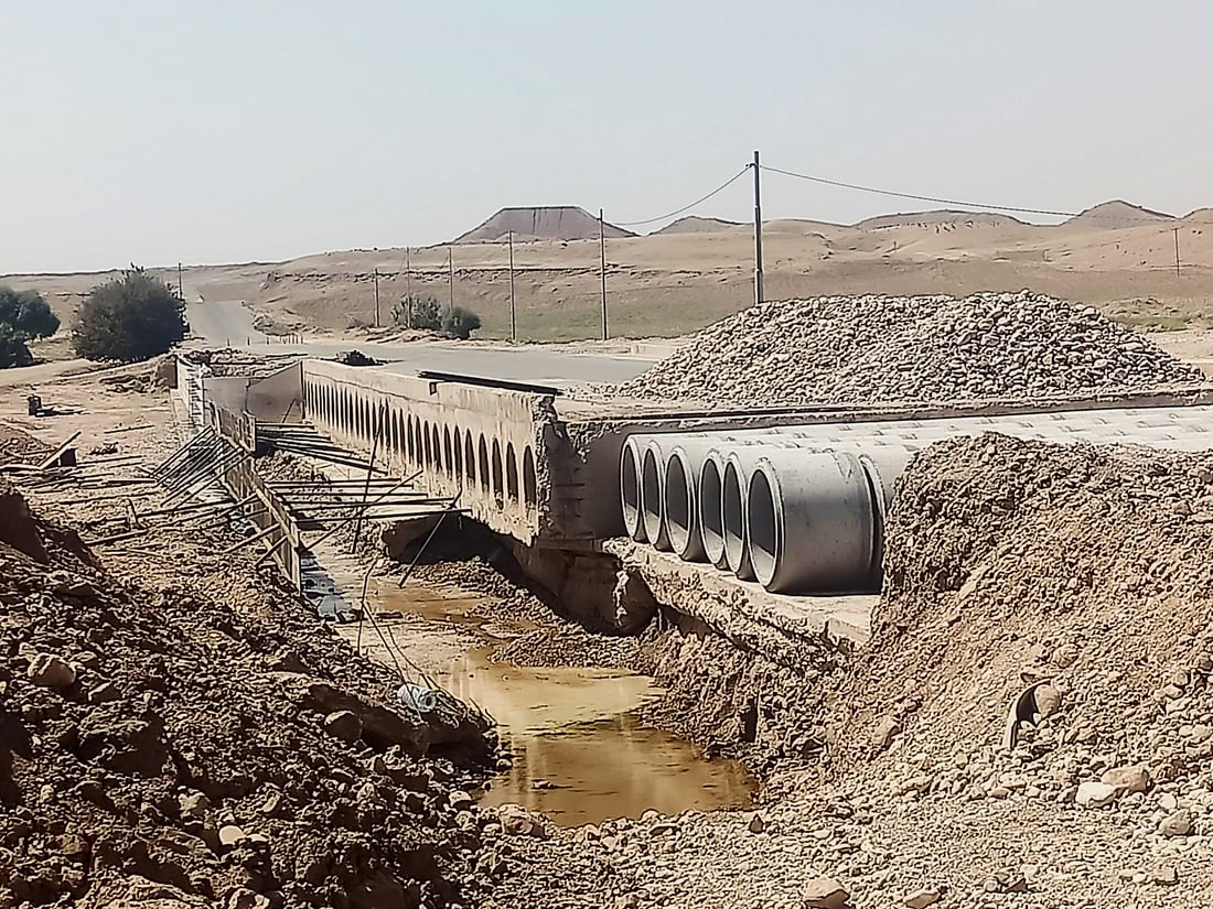 دوو پردی سه‌ره‌كى سنوورى ناحیه‌ى قادر كه‌ره‌م چاكده‌كرێنه‌وه‌