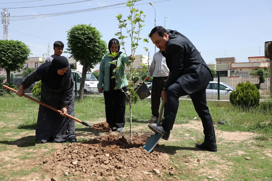 لە رێگەی چاندنی نەمامەوە رێز لە کۆچکردووان دەگرن