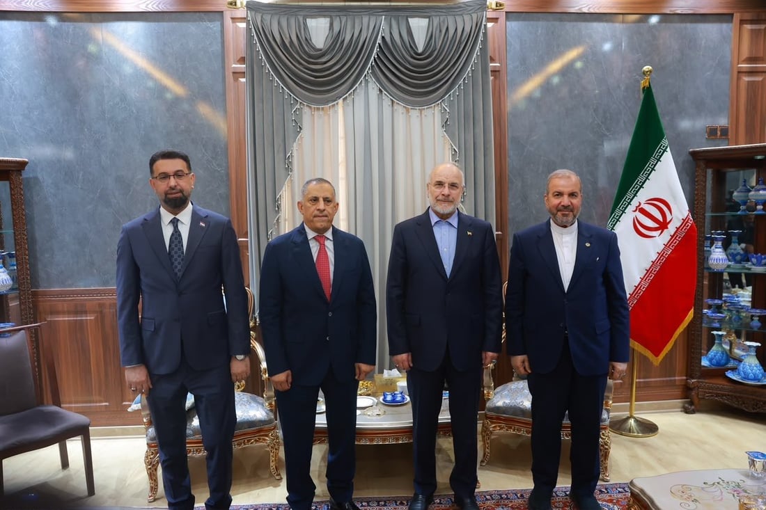 العبودي يؤكد لقاليباف رفض العراق لأي جماعات تهدد الجوار