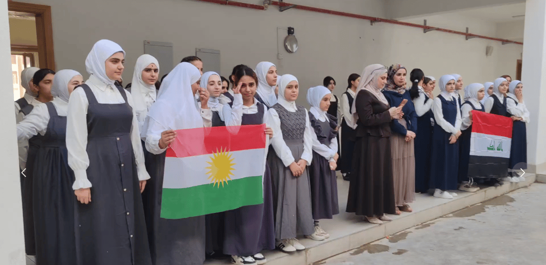 لەسەر هەڵکردنی ئاڵای کوردستان سکاڵا دژی بەڕێوەبەری قوتابخانەیەک تۆمار دەکەن
