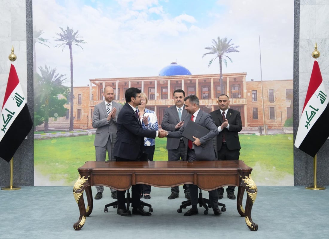 العراق يوقع مع “سيمنز” الألمانية.. السوداني يرعى المراسم (صور)