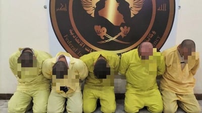 الاستخبارات تطيح بـ5 مطلوبين في نينوى.. عملوا بـ”ديوان الأمن وكتيبة أبي عبيدة”