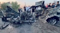شاهد: ركام حادث كركوك المروع.. سرعة مفرطة واصطدام بـ