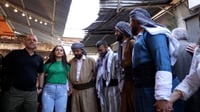ألقوش تعتقد أن سوقها يعود للقرن 7 الميلادي.. دبكات وبازا...